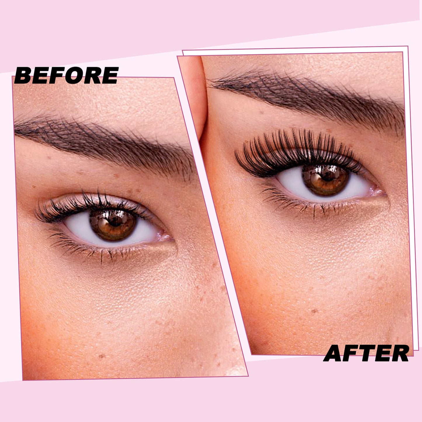 UILULU DIY Cluster Lashes 280pcs Individual 30D+40D Natural Lashes Clusters D Curl Eyelash Extension, False Eyelashes Lash Clusters At Home Lash Extensions (30D+40D-0.07D-9-16MM Lash Only)